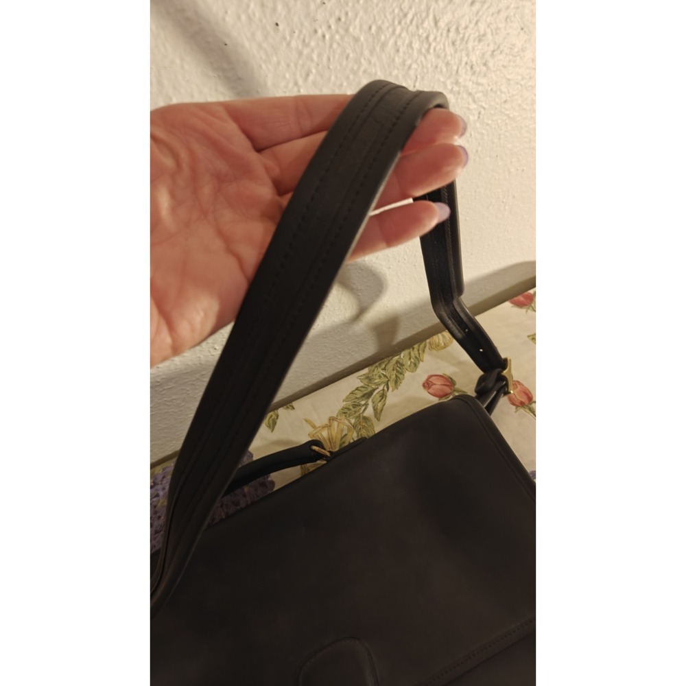 Vtg Coach Metropolitan Briefcase Bag 5180 Black Leather 1999 Devil Wears Prada 2 - Picture 6 of 16